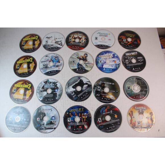 20 game lot/bundle: Sony Playstation 3, PS3, Game discs only, not tested LG2 - Picture 1 of 7